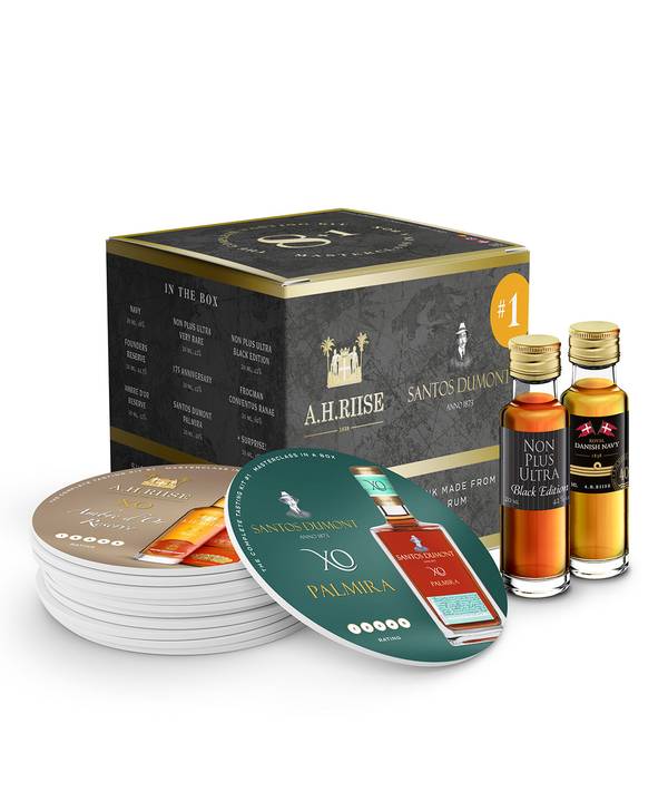A.H. Riise Tasting Kit #1 Albert 41,1667% 0,18 l