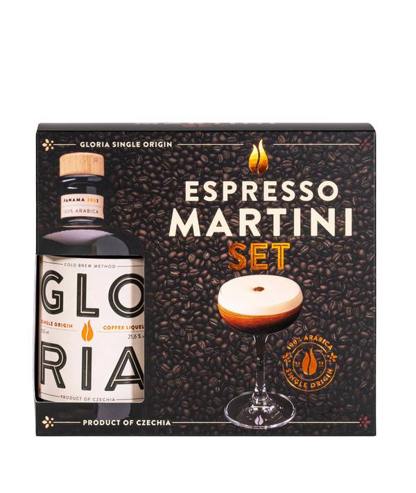 Gloria Espresso Martini Set 23,27% 0,55 l