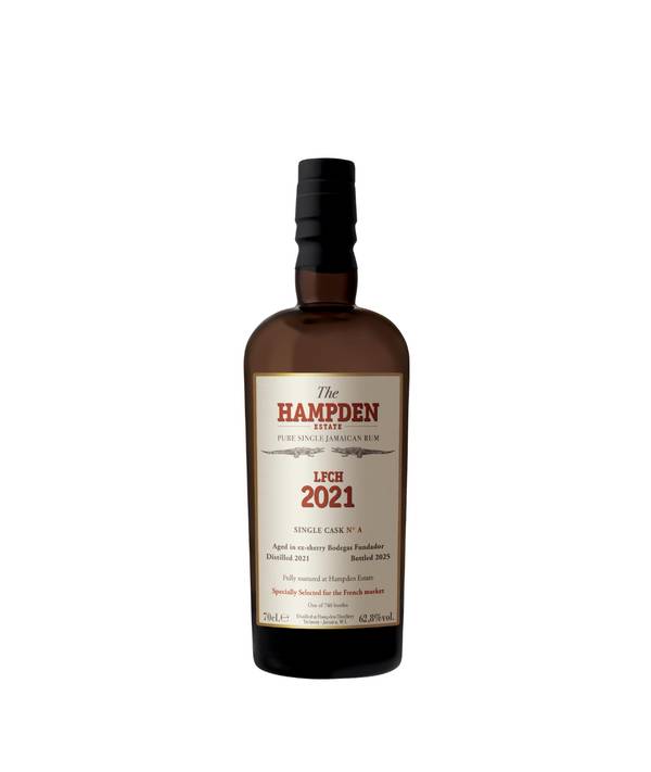 Hampden Estate Single Cask 2021 LFCH Fundador 62,8% 0,7 l
