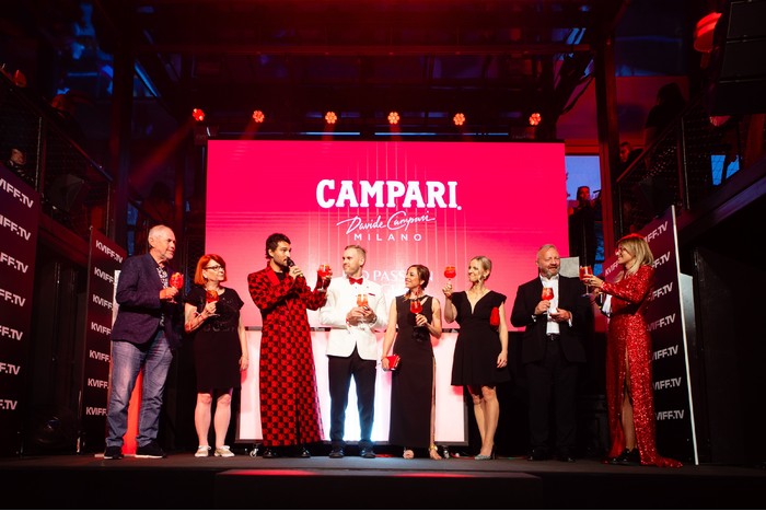 Křest nové láhve v Campari Lounge 