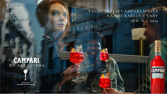 Campari Spritz na MFF Karlovy Vary
