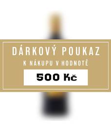 Dárkový poukaz 500 Kč