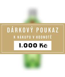 Dárkový poukaz 1000 Kč