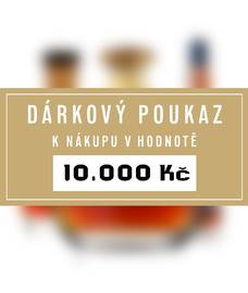 Dárkový poukaz 10000 Kč