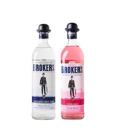 Zvýhodněný Set = 1ks Broker's London Dry + 1ks Broker´s Pink