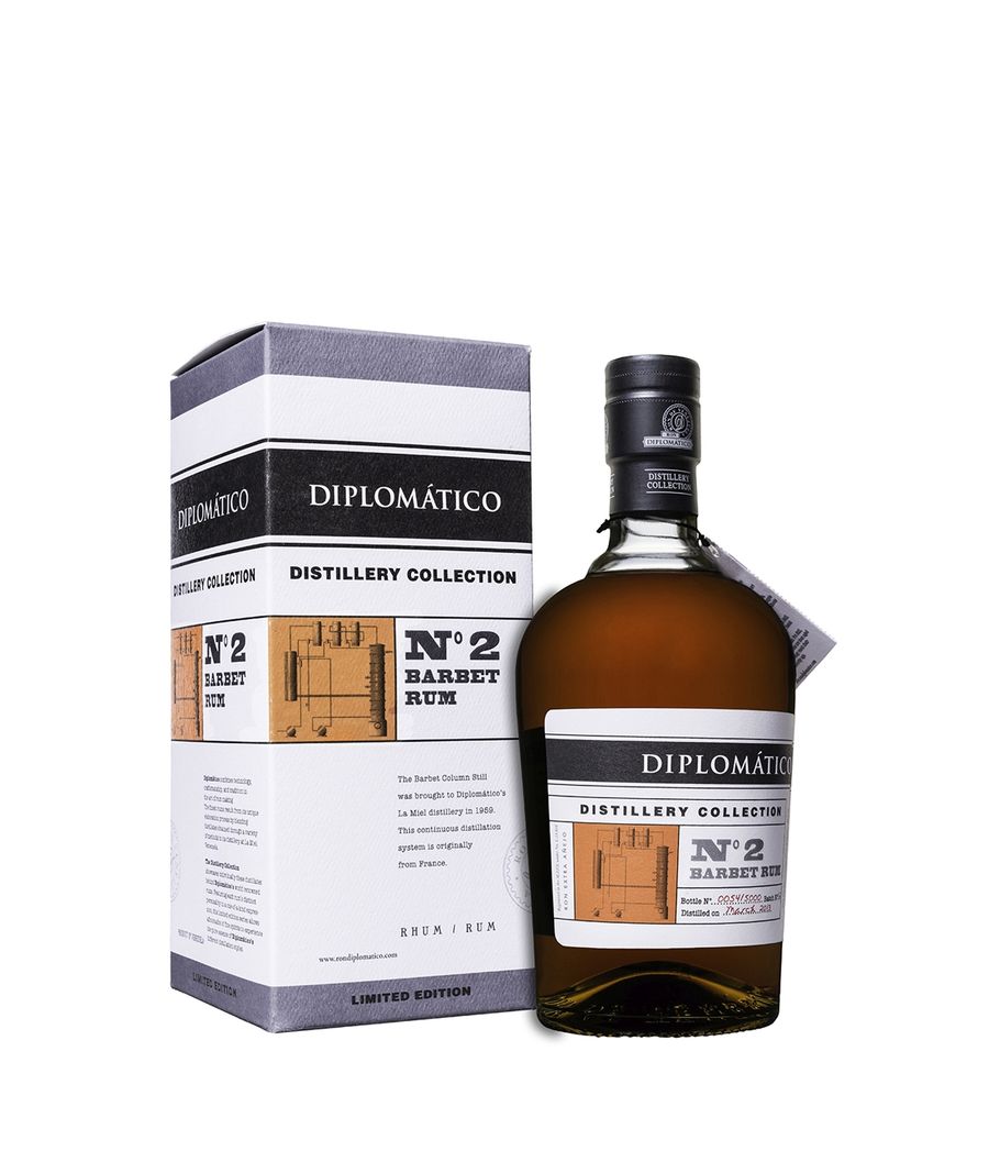 Rum Diplomático Distillery Collection No.2 Barbet Column Rum 0.7 l skladem Warehouse 1