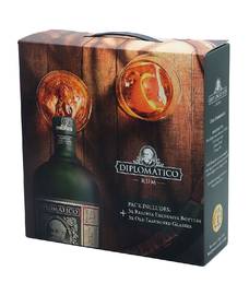 Diplomático Reserva Exclusiva Promo Pack 3 lahve + 3 sklenice