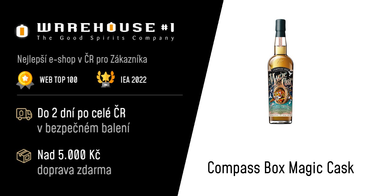Whisky Compass Box Magic Cask 0.7 l skladem Warehouse 1