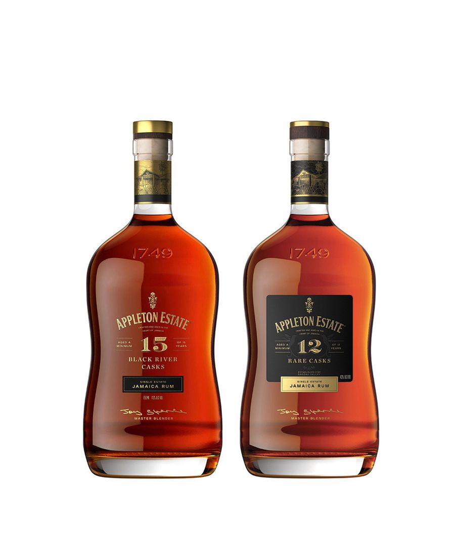 Rum Appleton Estate 12 Y.O. Rare Casks + 15 Y.O. Black River Casks 1.4 ...