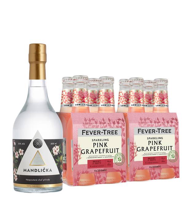 Ratafia Mandlička & Sparkling Pink Grapefruit